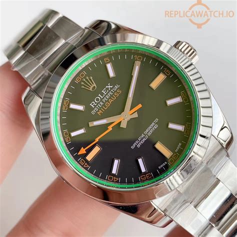 rolex milgauss clone|rolex 116400gv milgauss.